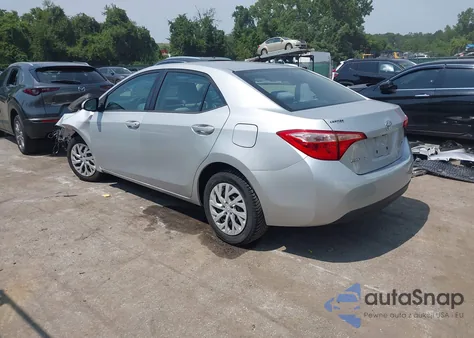 2017 Toyota Corolla Le z USA, uszkodzony, nr VIN 2T1BURHE6HC918841